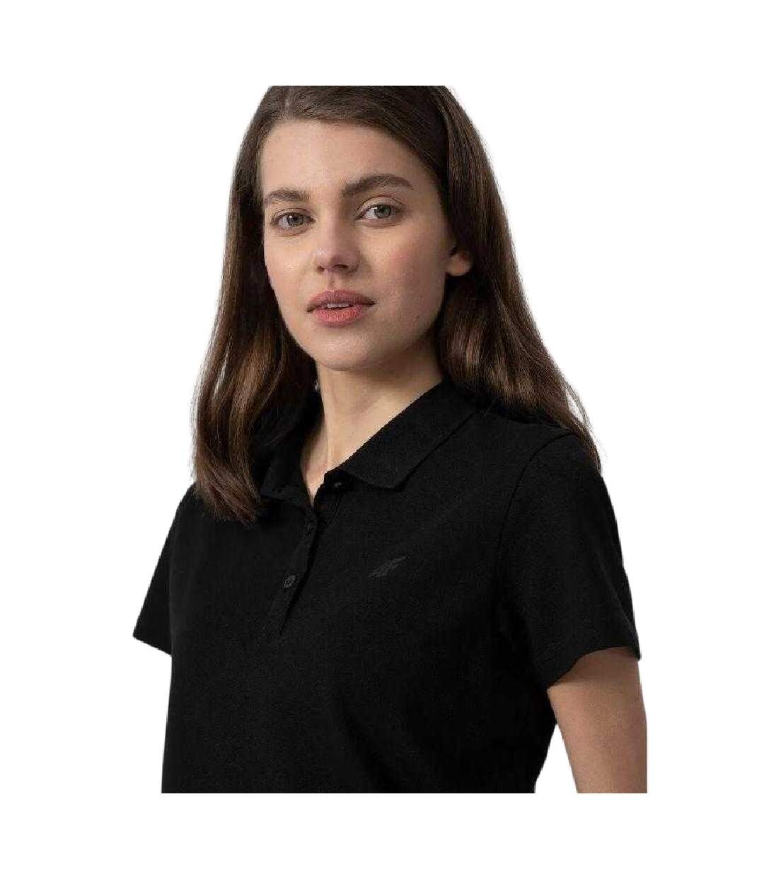 Polo Sport F132 Femme Noir 4F-4