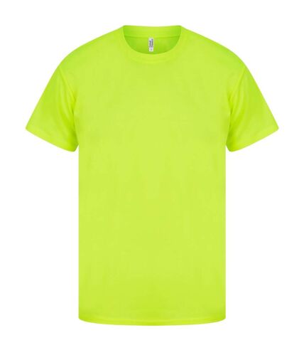 Unisex adult original tech t-shirt lime Casual Classics