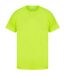 Unisex adult original tech t-shirt lime Casual Classics