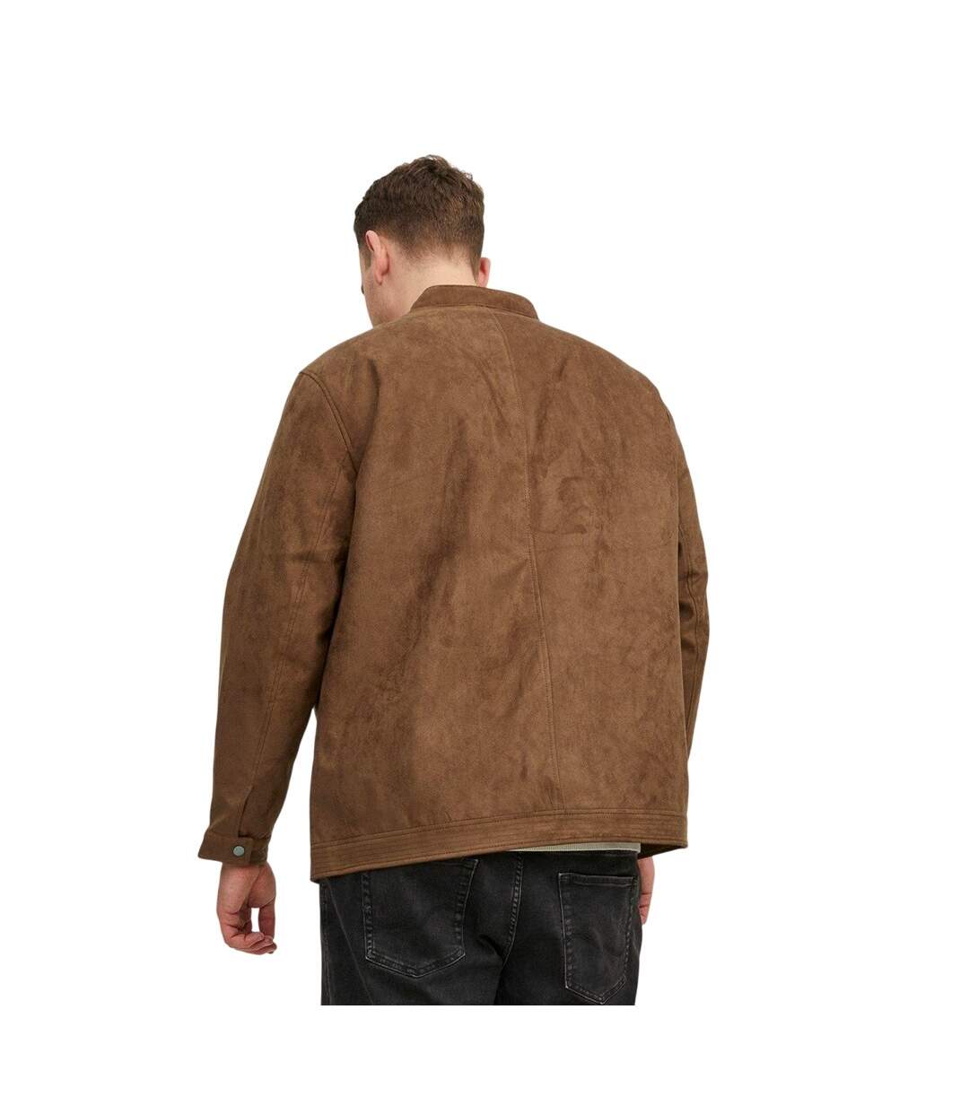 Veste Motif/style Uni Homme Cognac Jack And Jones-3