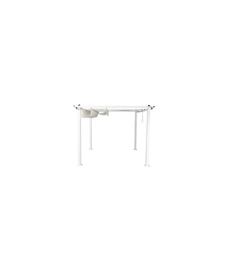 Pergola Avec Toit Lazio 295cm Blanc