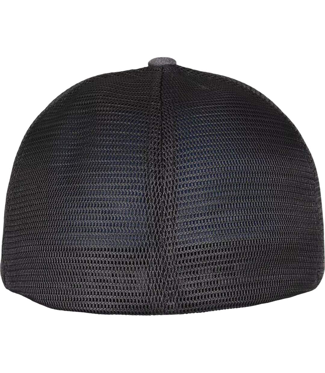 Casquette Trucker Motif/style 1 Panneau Gris Foncé Noir Flexfit-2
