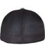 Casquette Trucker Motif/style 1 Panneau Gris Foncé Noir Flexfit-2