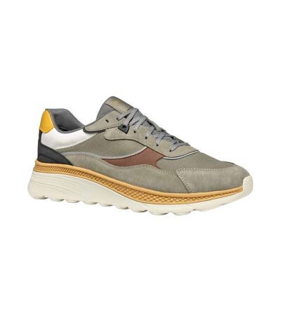 Baskets u spherica actif x1 homme vert de gris / marron Geox