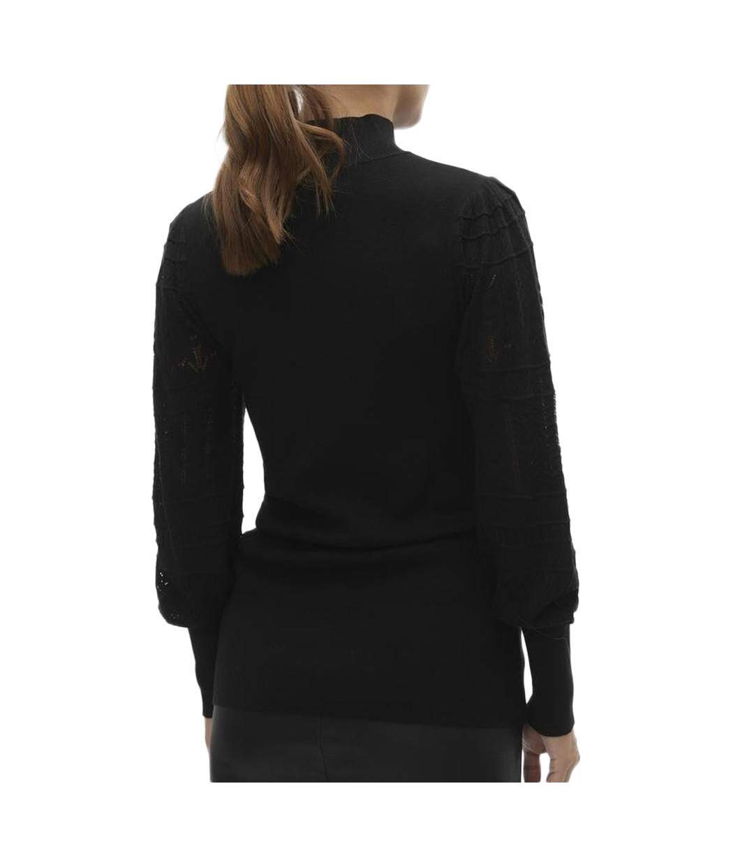 Pull Noir Femme Vero Moda Marternityfelipa - L