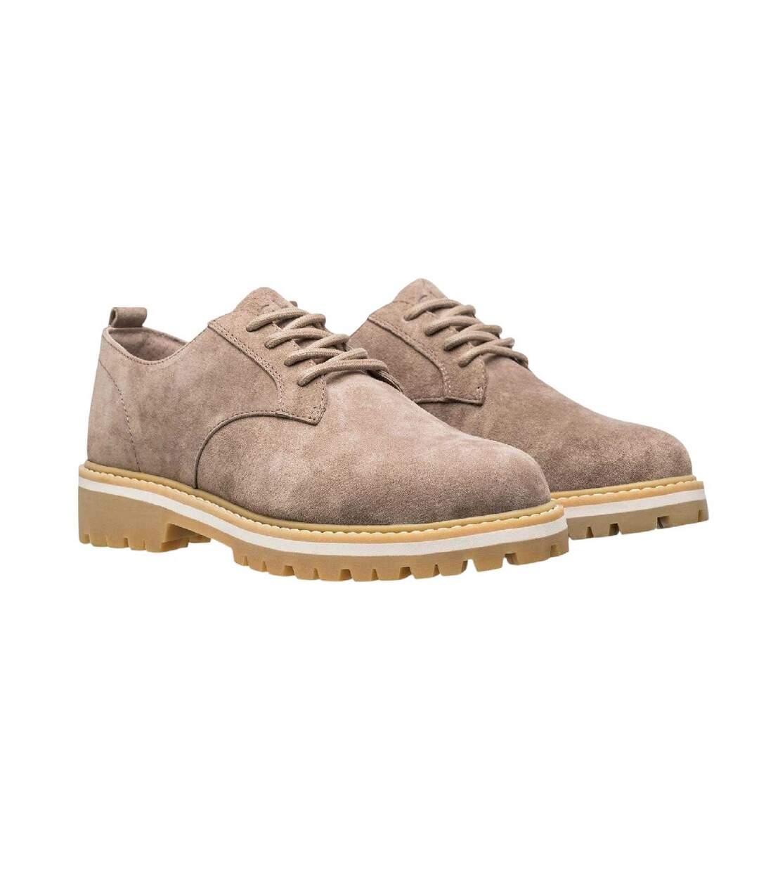 Mens Logan Suede Derby Shoes Cashmere Suede CLAE-3