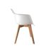 Fauteuil scandinave en polypropylène (Lot de 2)