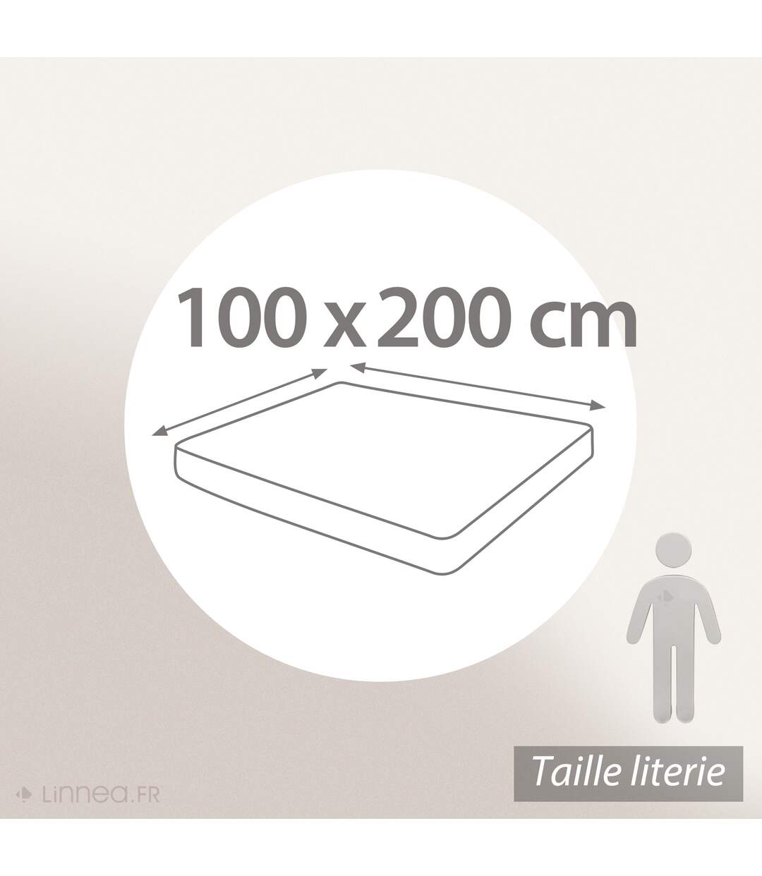 Protège matelas imperméable ANTONY Bonnet de 40 cm-5