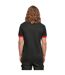 T-shirt Ringer Pour Hommes Fusain Cerise Build Your Brand-3
