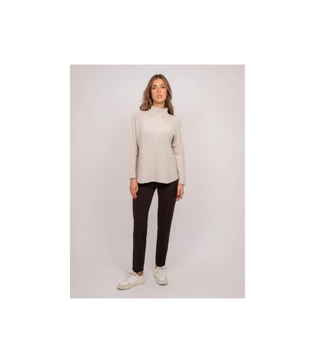 Pull maille col montant oversize KALETA - Dona X Lisa