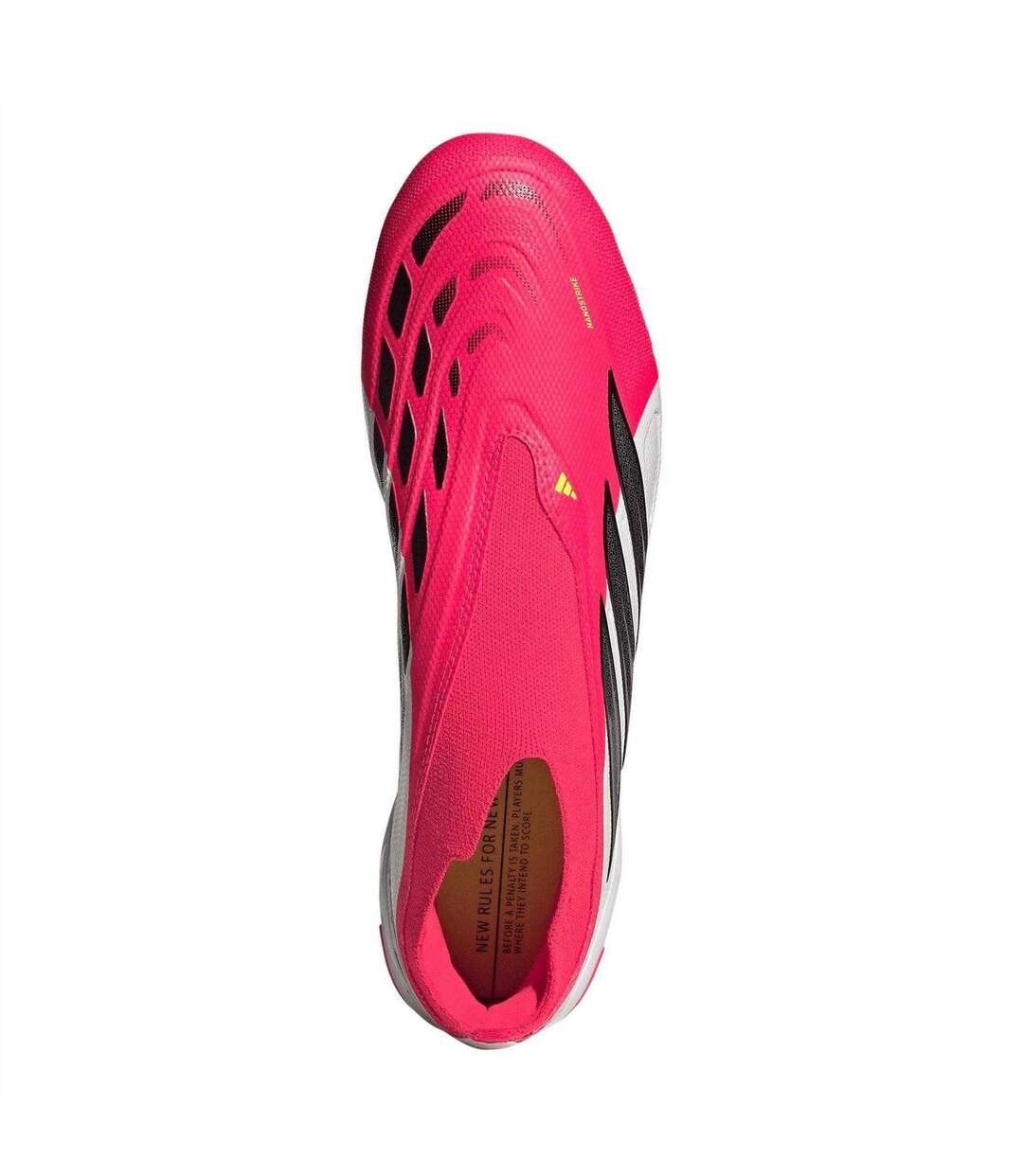 Mens Predator League Firm Ground Football Boots Pink Black White Adidas-4