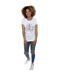 Disney Princess - T-shirt BELLE WINTER SILHOUETTE - Femme (Blanc) - UTBI36873