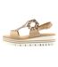Sandales Jaslene Femme Beige Lunar-2