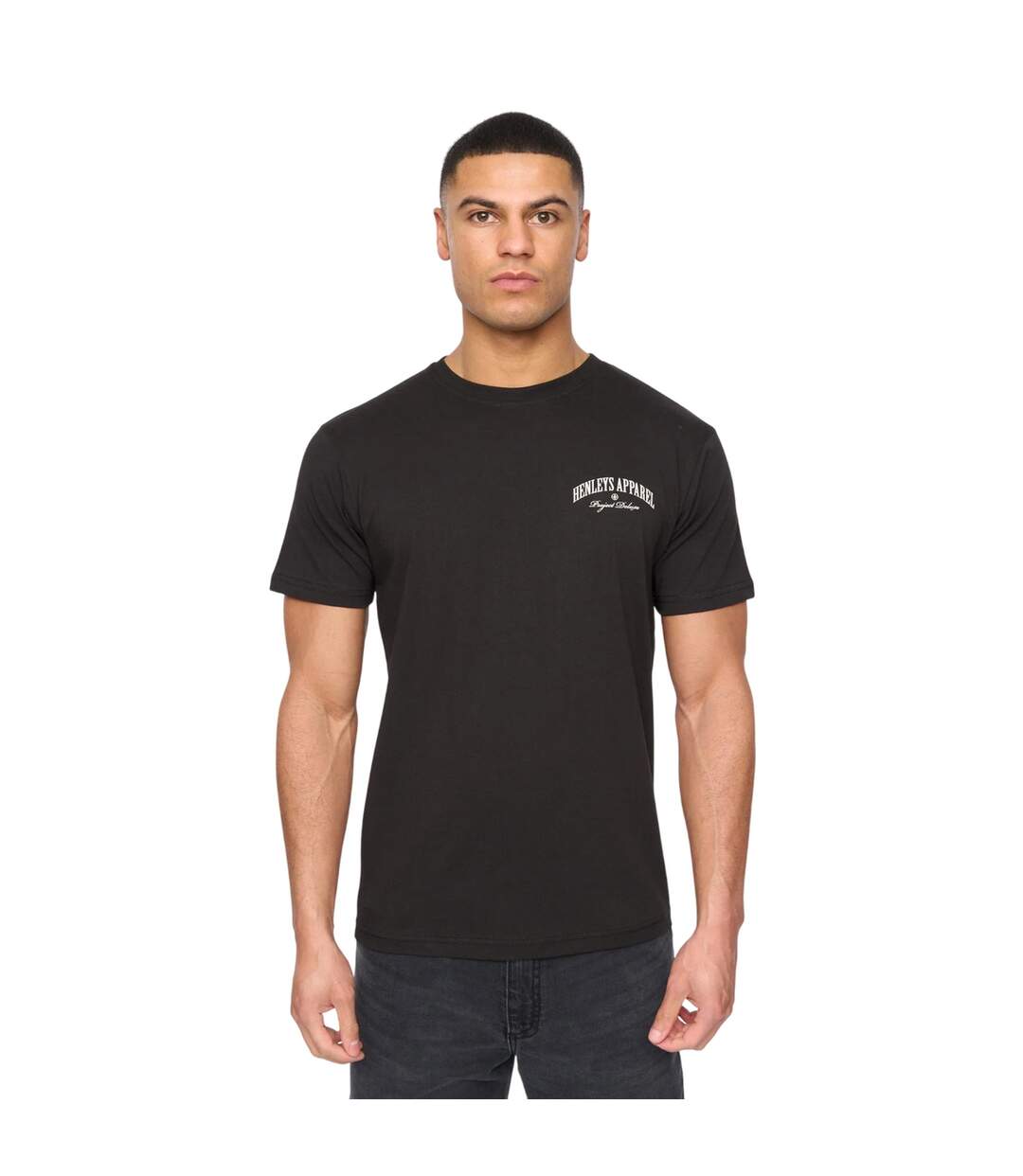 T-shirt henwing homme noir Henleys-1