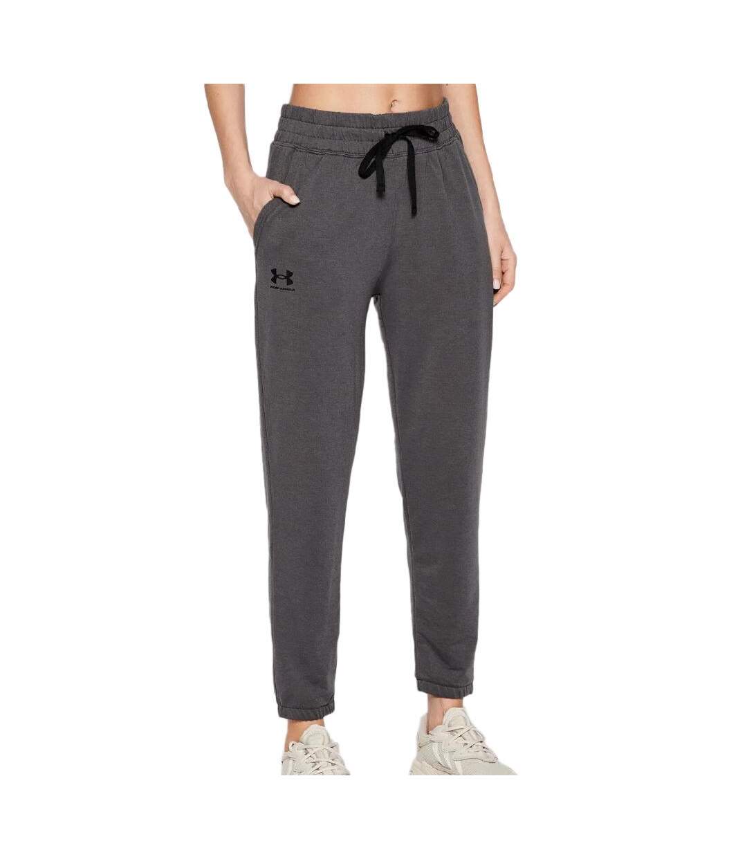 Jogging Gris Femme Under Armour Rival Terry - M-1