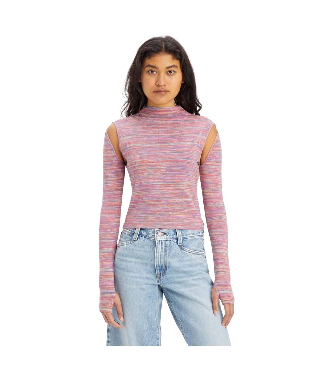 Sweat Jupiter Femme Rose Levis-2