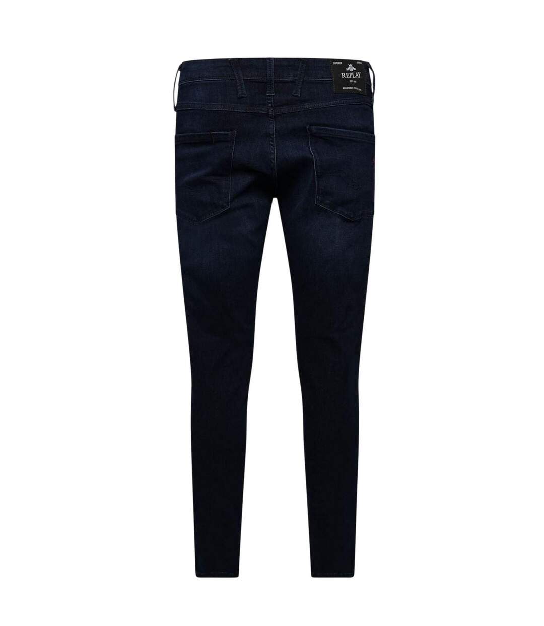 Jean Motif/style Délavé Anbass Homme Bleu Replay-2