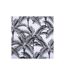 Nappe Antitache Imprimée Palmier 180cm Gris-3
