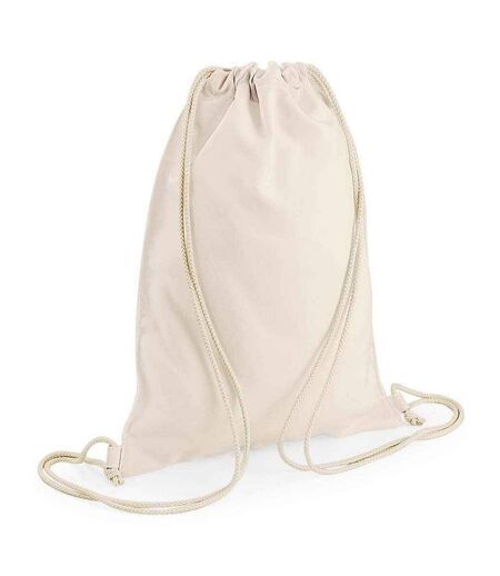 Sublimation Drawstring Bag One Size Natural Bagbase
