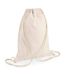 Sublimation Drawstring Bag One Size Natural Bagbase-1