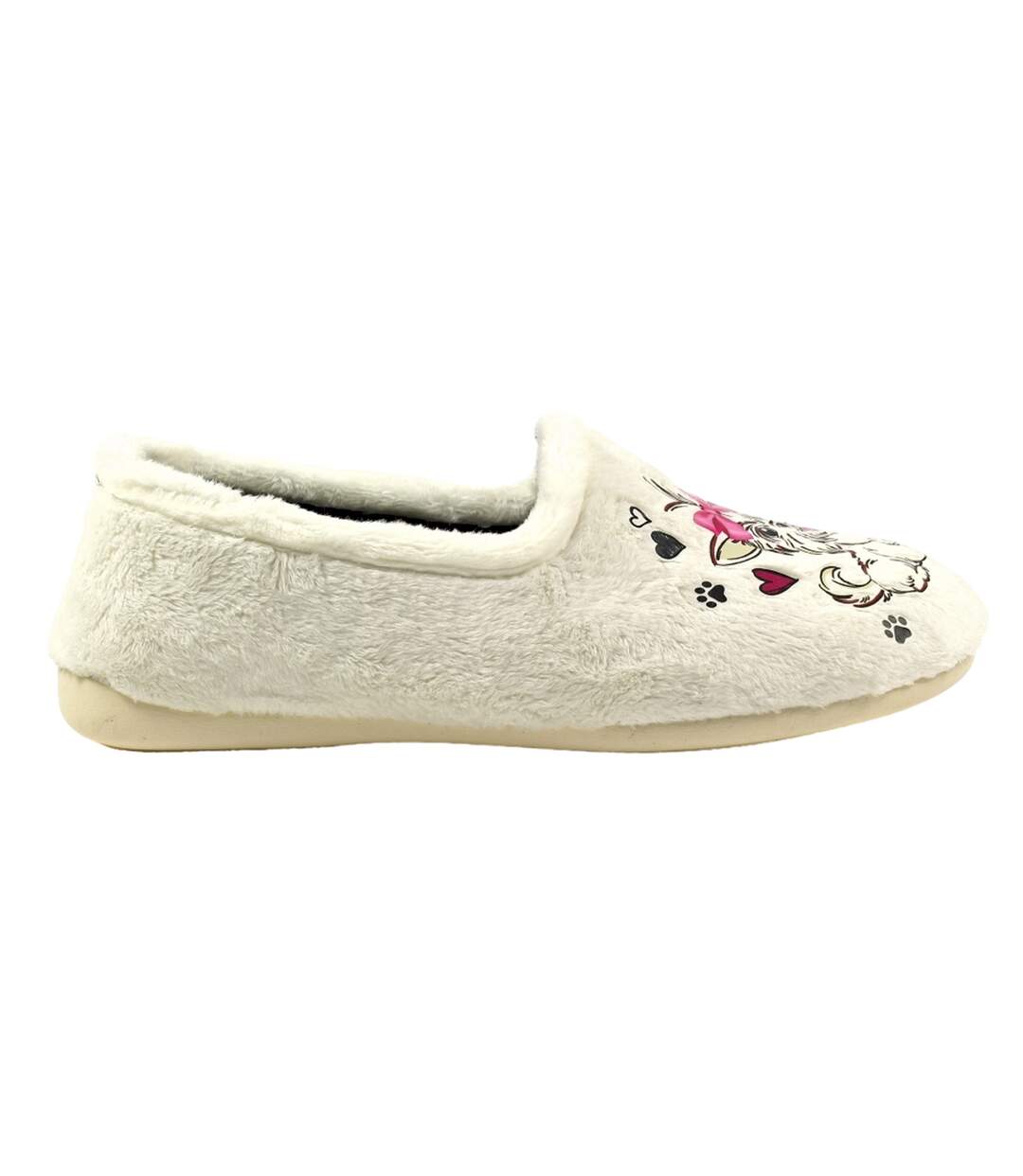 Chaussons escape femme blanc Lazy Dogz-3