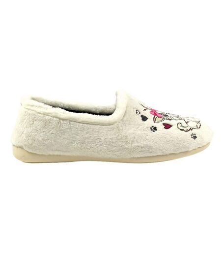 Chaussons escape femme blanc Lazy Dogz