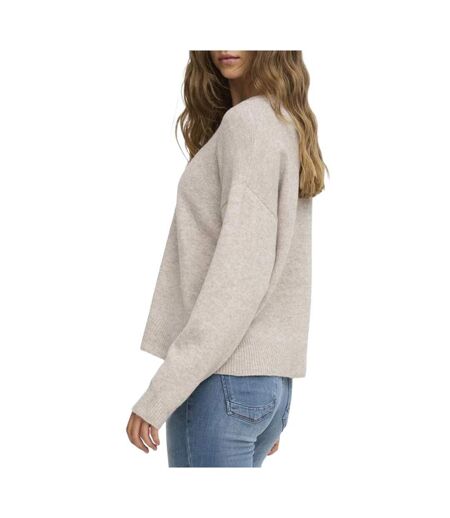 Pull beige femme only lolivia