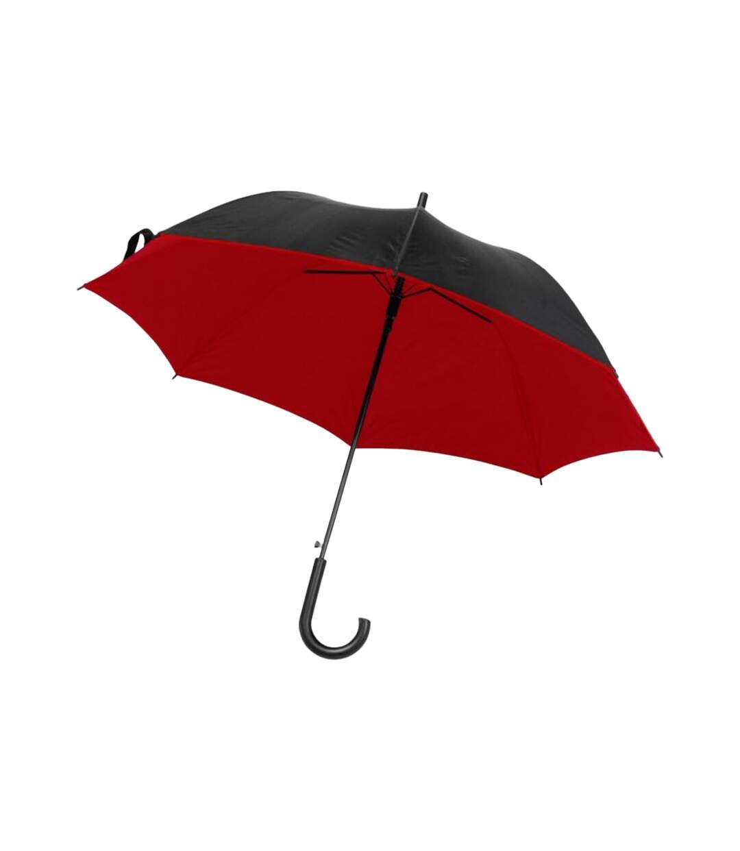 Parapluie Droit 84,5 Cm X 107 Cm Noir Rouge L-Merch-2