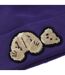 Unisex Adult Bear Beanie Purple Palm Angels-3
