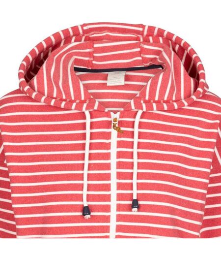 Sweat à capuche softly femme rouge Trespass