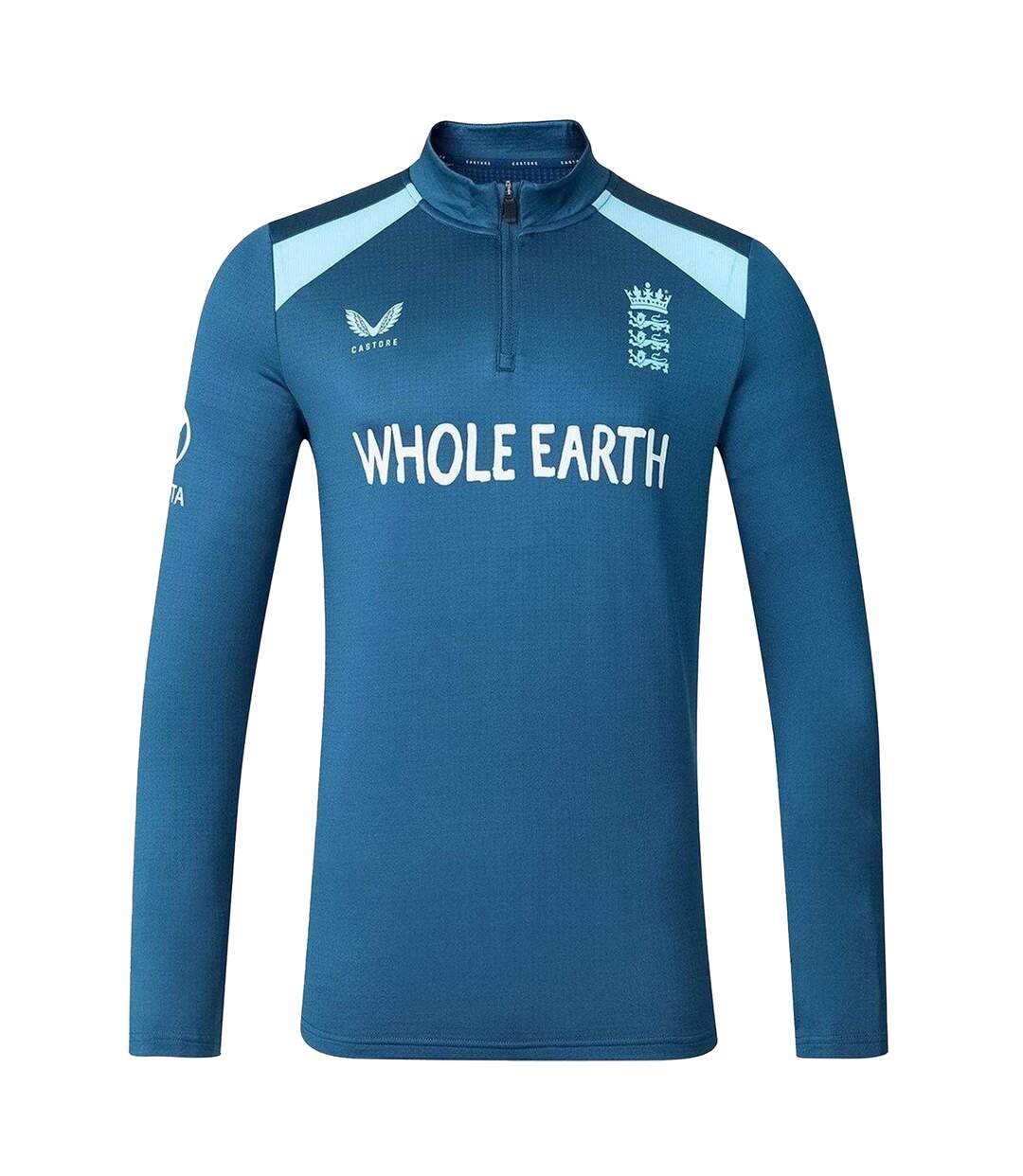 Mens England Cricket Base Layer Top Ensign Blue Castore-1