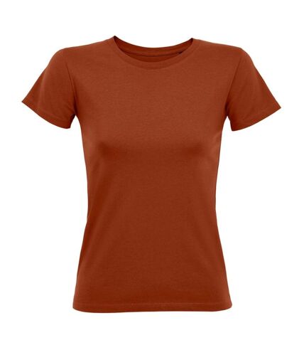 SOLS - T-shirt REGENT - Femme (Marron clair) - UTPC3573
