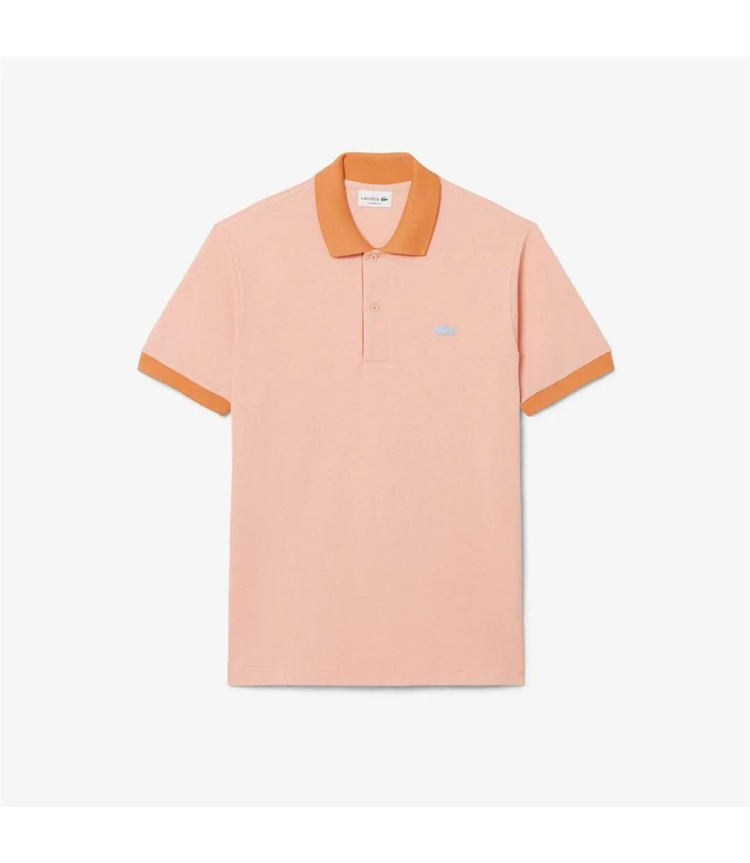 Polo Manches Courtes Homme Rose Lacoste-1
