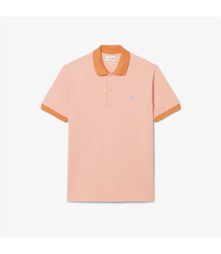 Polo Manches Courtes Homme Rose Lacoste