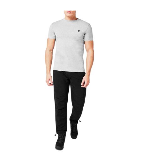 T-shirt Motif/style Brodé River Homme Gris Timberland