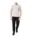 T-shirt Motif/style Brodé River Homme Gris Timberland-1