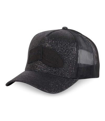 Casquette trucker avec filet et paillettes Schott Glitter Vondutch