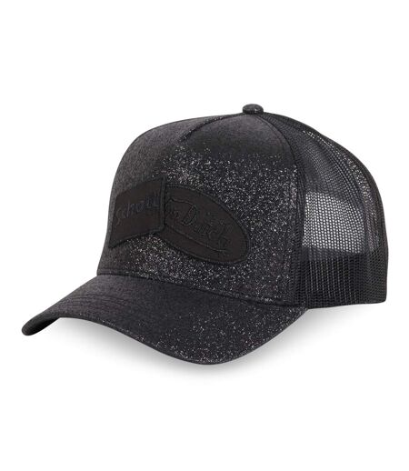 Casquette trucker avec filet et paillettes Schott Glitter Vondutch