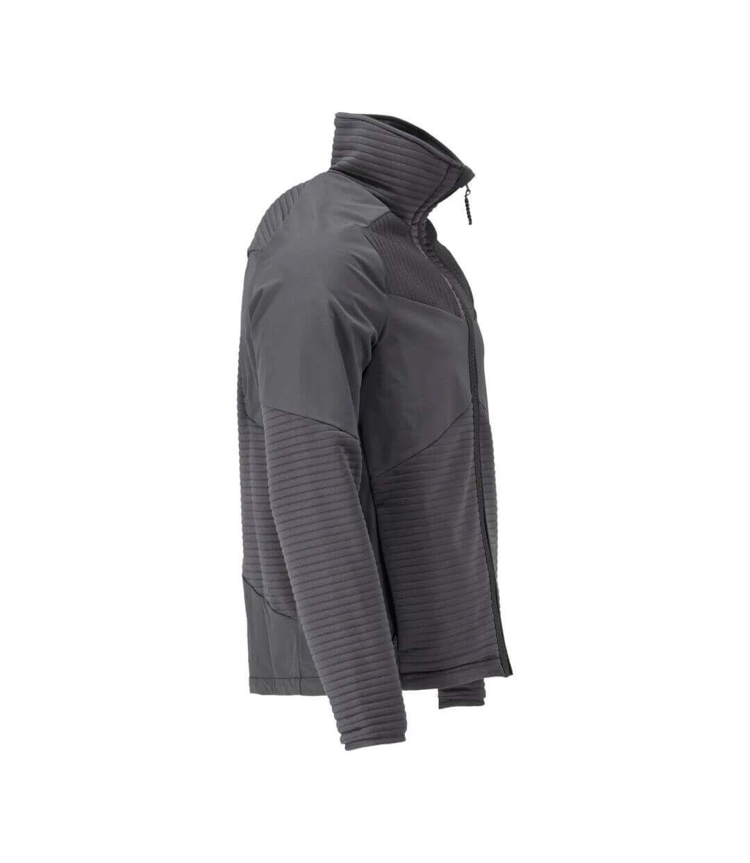 Mens Customised Fleece Jacket Stone Grey Mascot-4