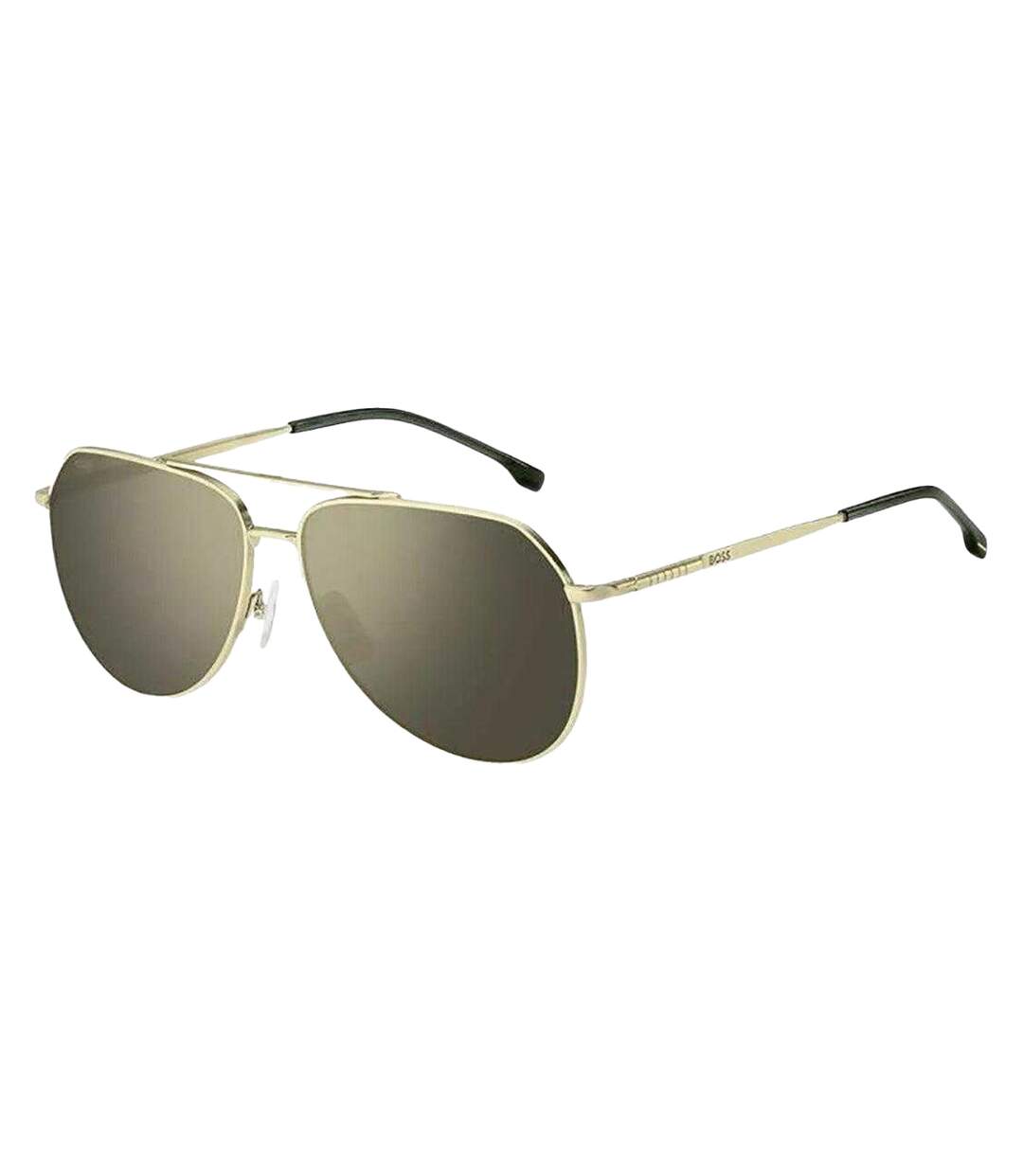 Lunettes De Soleil Antireflex Homme Taille Unique Jaune Or Hugo Boss-1