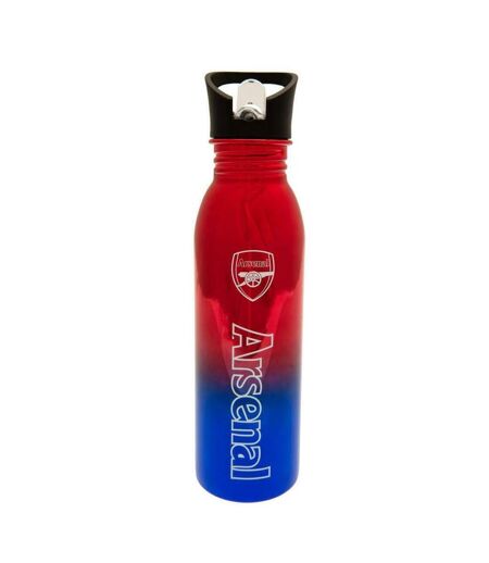 Arsenal FC Stainless Steel Water Bottle (Red/Navy) (One Size) - UTSG19982