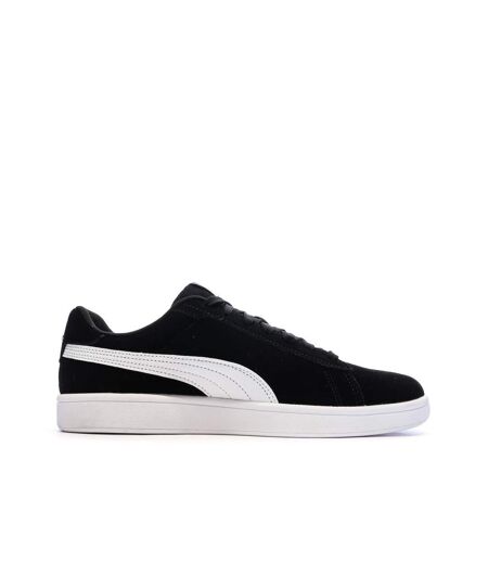 Baskets noires/blanches homme puma smash 3.0