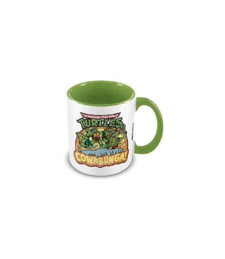 Teenage Mutant Ninja Turtles - Mug CLASSIC COWABUNGA (Vert / Blanc) (Taille unique) - UTPM6150
