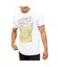 T-Shirt blanc homme wheres wally beach-1