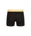 Crosshatch Mens Kamzon Boxer Shorts (Pack of 2) (Yellow)