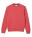 Unisex Adult Fleece Crew Neck Sweatshirt Red Lacoste-1
