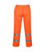 Portwest Mens Polycotton Hi-Vis Safety Work Trousers (Orange) - UTPW400
