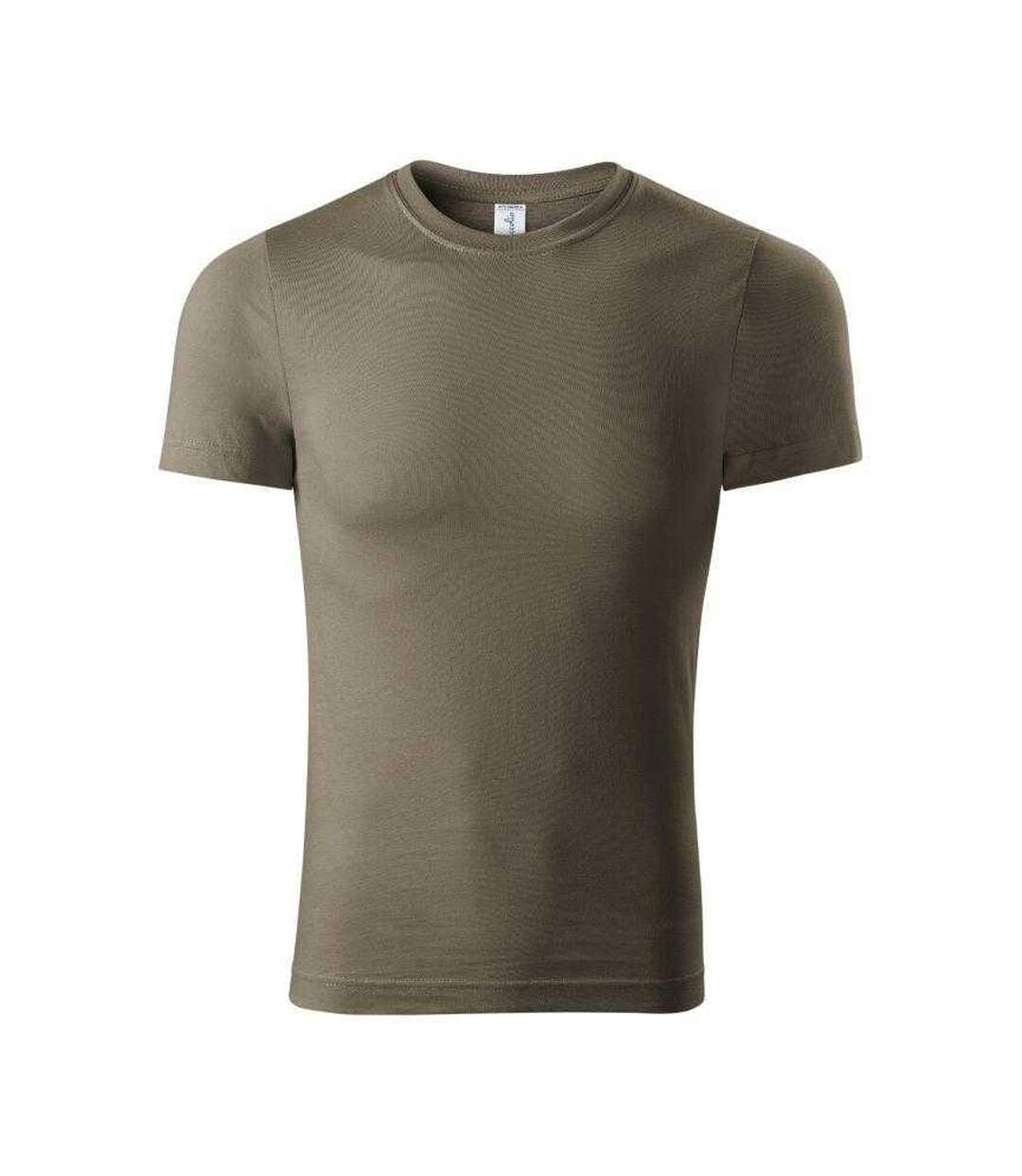 T-shirt Motif/style Peinture Homme Marron Malfini-1