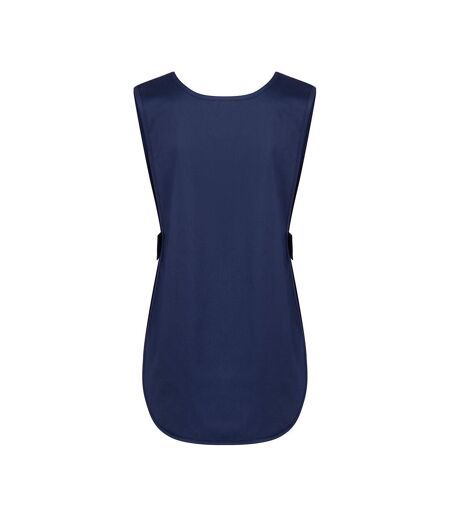 Womens/ladies Essential Pull Over Work Tunic Navy Karlowsky