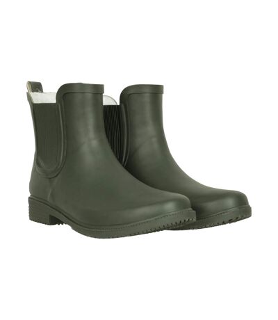 Bottes De Pluie Femme Vert Kaki Mountain Warehouse